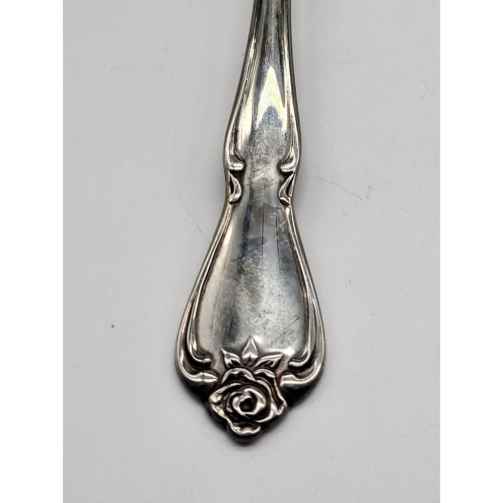 ONEIDA USA ARBOR ROSE- TRUE ROSE Iced Tea Long Spoons Set of 12 Stainless Steel - Picture 2 of 7